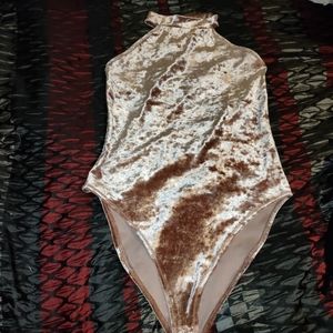 Forever 21 Velvet Body Suit